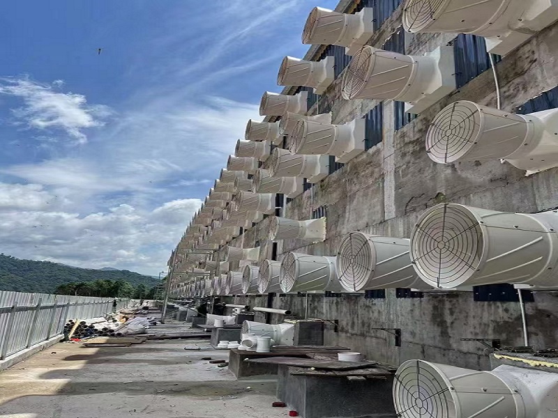 Application du ventilateur d'extraction JIENUO