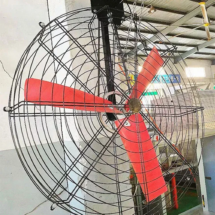 Fan de maison de vache ronde